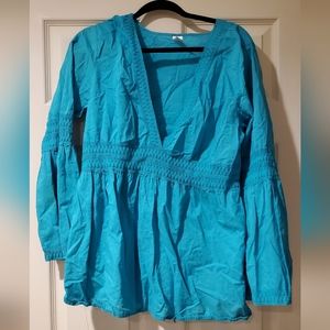 Turquoise XL Top